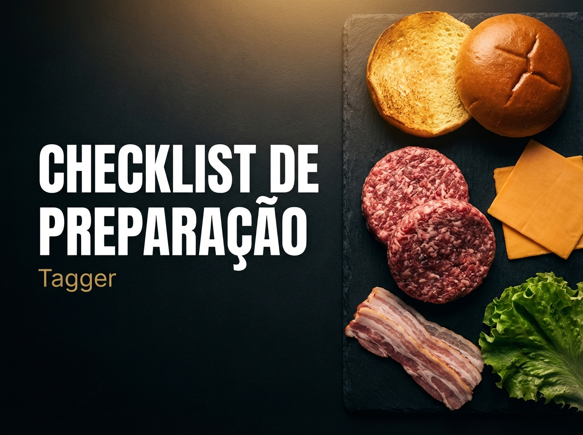 Capa do Checklist de preparação do Tagger